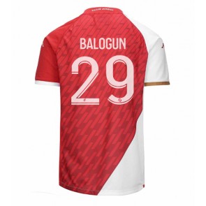 AS Monaco Folarin Balogun #29 Domaci Dres 2023-24 Kratak Rukavima